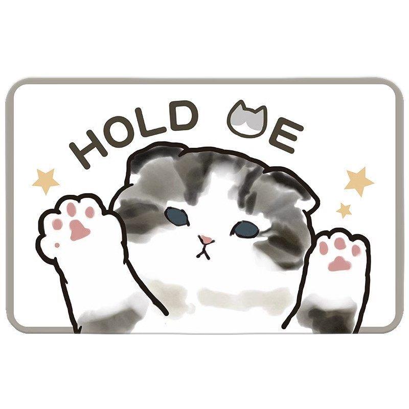 

Cartoon Cat Diatom Mud Bathroom Floor Mat - Stain-Resistant, Easy to Clean, Wear-Resistant 40*60cm