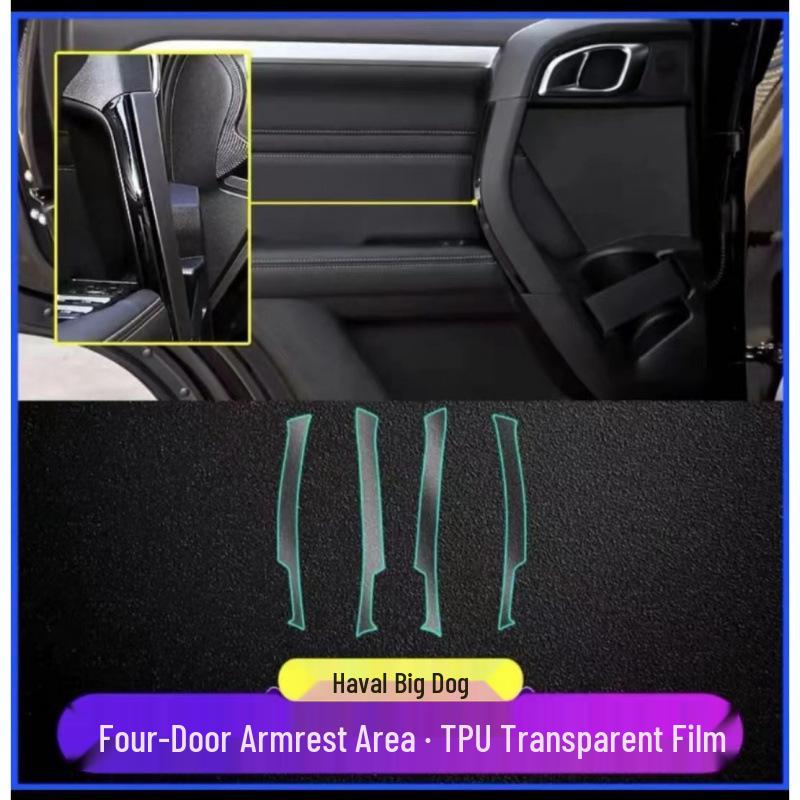 Haval Big Dog Center Console Interior Protection Film for Car Modification