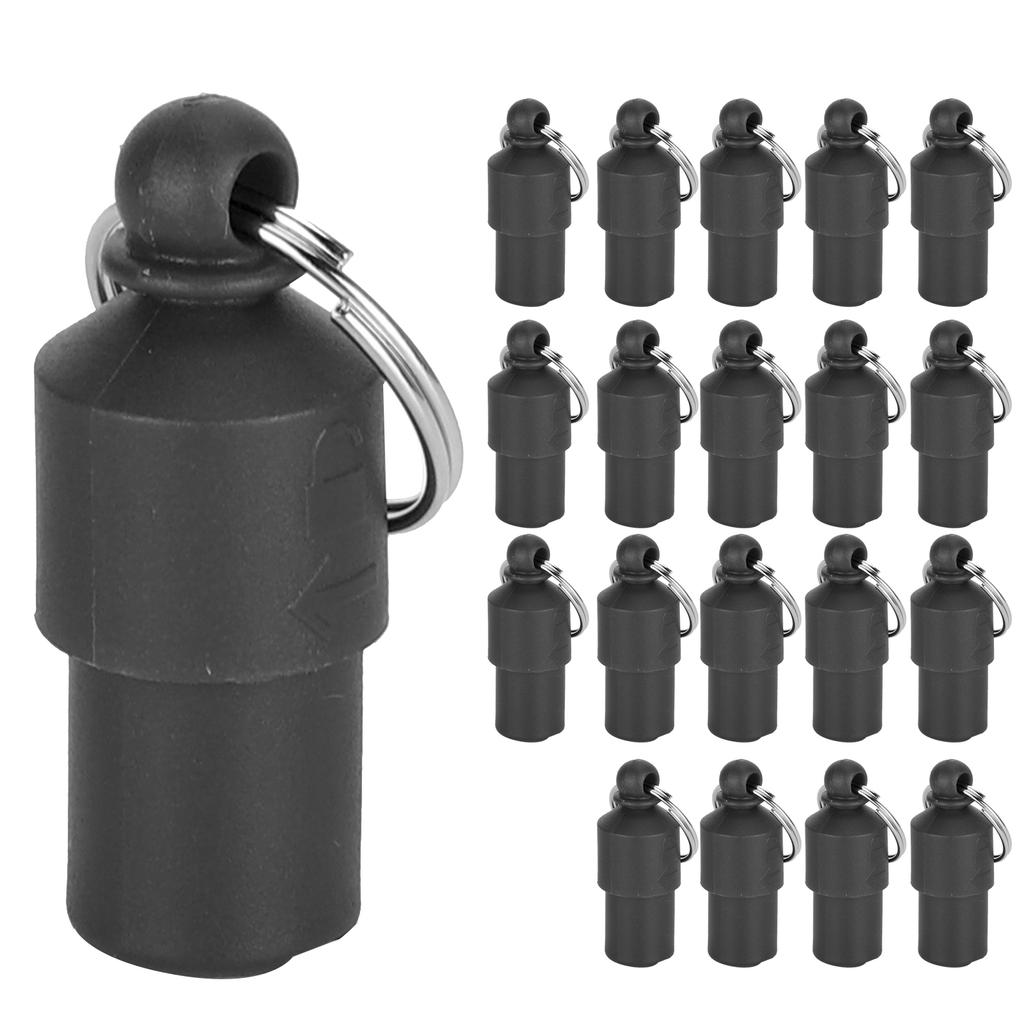 20pcs AntiLost Pet Tag  Dog Cat ID Name Address Label Storage Barrel Tube Collar Pendant