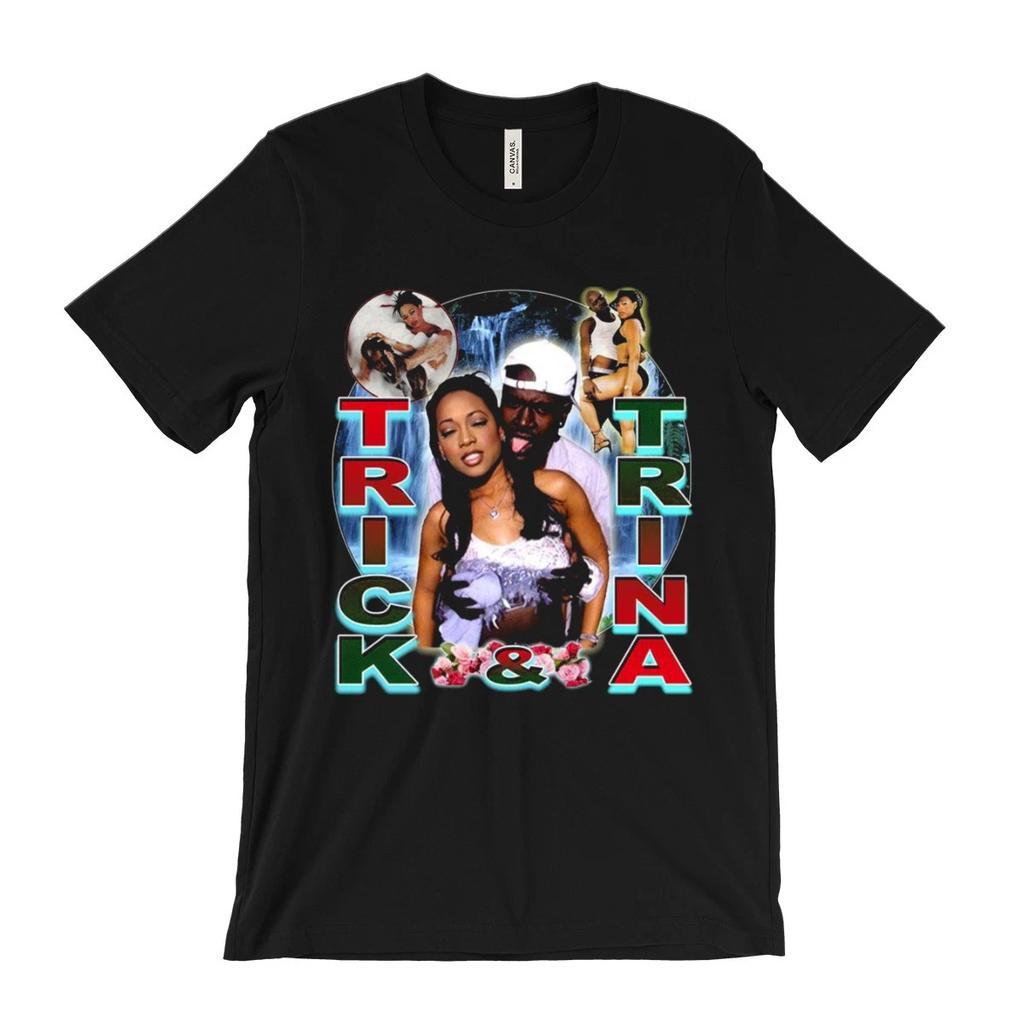 Trick Daddy and Trina T-shirt - Nann, 1990s Dirty South Hip Hop, Southern Rap