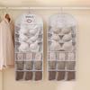 Double Sides Underwear Storage Hanging Bag Wall Mounted Sundries Hanger Storage Bags  for Home