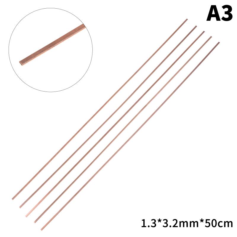 Phosphor Copper Welding Rod Heavy Duty Professional Grade 40cm 50cm Round Flat Electrode for Commercial Welding Operations