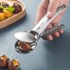304 Stainless Steel Nut Cracker Shell Remover Tool Duty Walnut Chestnut Hazelnut Nutcracker Reusable Adjustable Kitchen Gadget