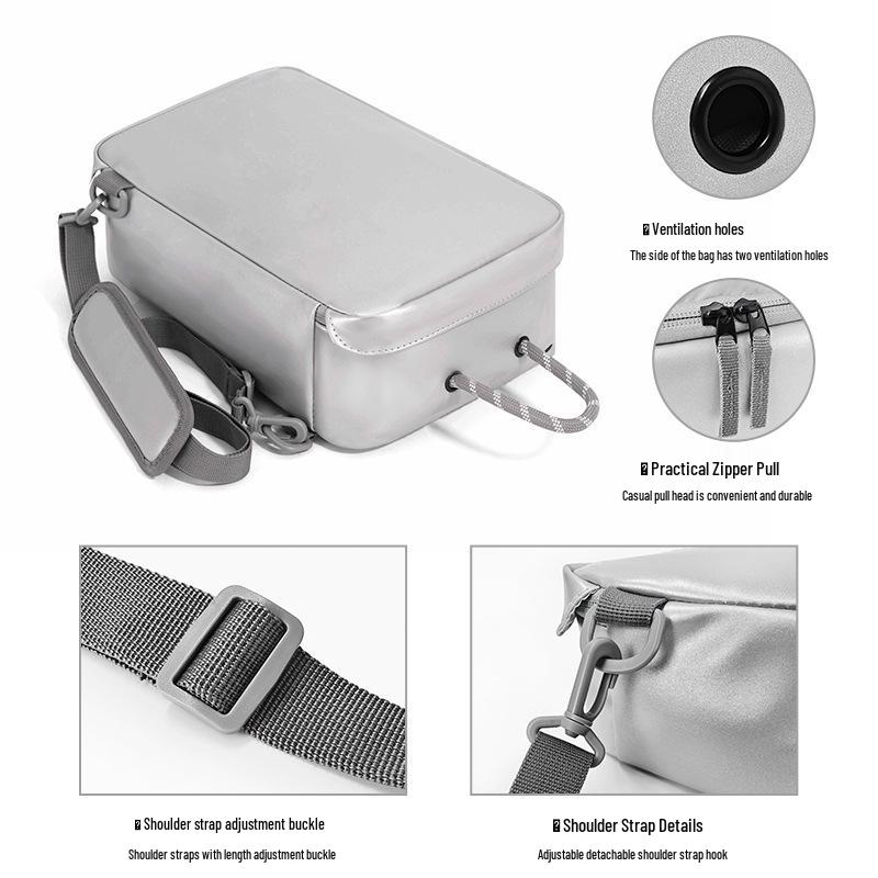 Portable Waterproof Golf & Sports Shoe Bag - Handheld Storage for Sneakers & Basketball Shoes