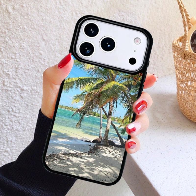 The Sea Waves Beach spray ocean island Phone Case For iPhone 17 Air 16 15 14 13 12 11 Pro Max Plus