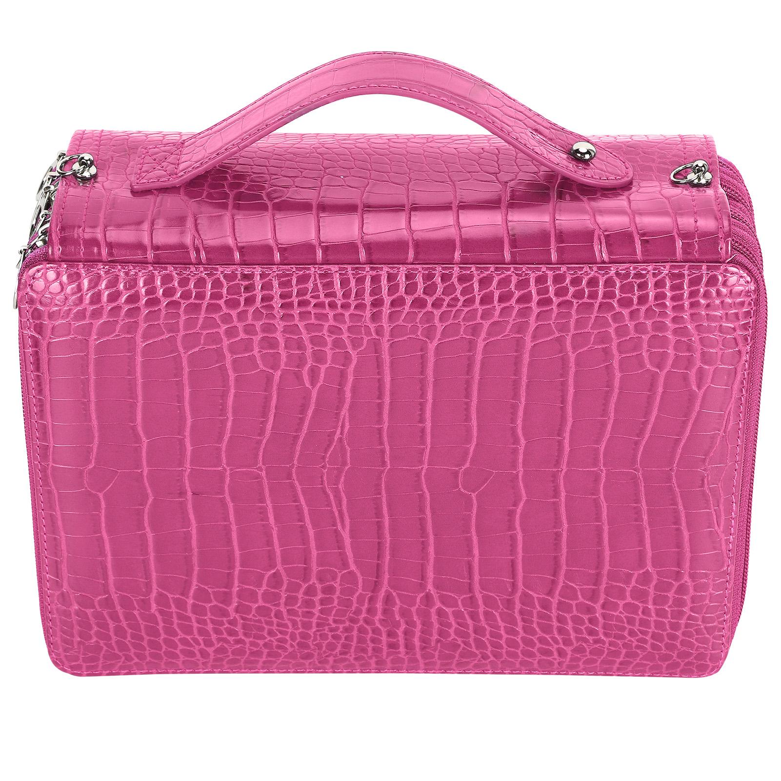 

Пенал 5-слойный на молнии сумка для хранения ручек 252 слота большой емкости канцелярский карман Rose Red розы красного