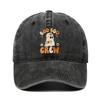 Letter Ghost Printed Baseball Hat for Men and Women Halloween Party Hat Outdoor Sunscreen Hat Adjustable Breathable Comfortable