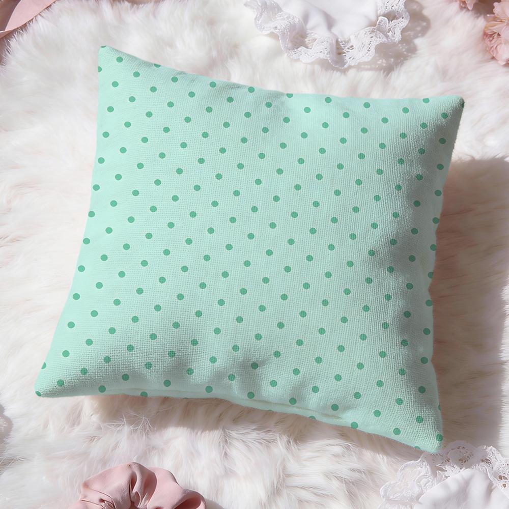 Dot pattern Cushion Cover Premium Comfort Reversible Pillow Cove Two in One Design for Any Room Car Interior