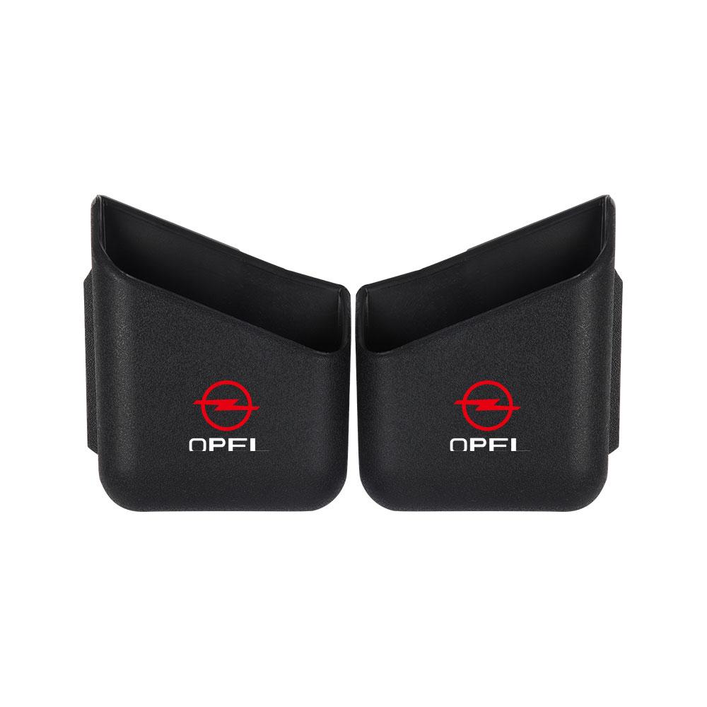 2pcs Car Storage Box Glasses Phone Holder Organizer Accessories For Opel Insignia Astra Antara Meriva Zafira Corsa Car Valve Cap Hy4