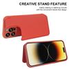 For iPhone 14 Pro Magnetic Case RCS Eco Friendly Flip Phone Cover with Kickstand RFID Blocking