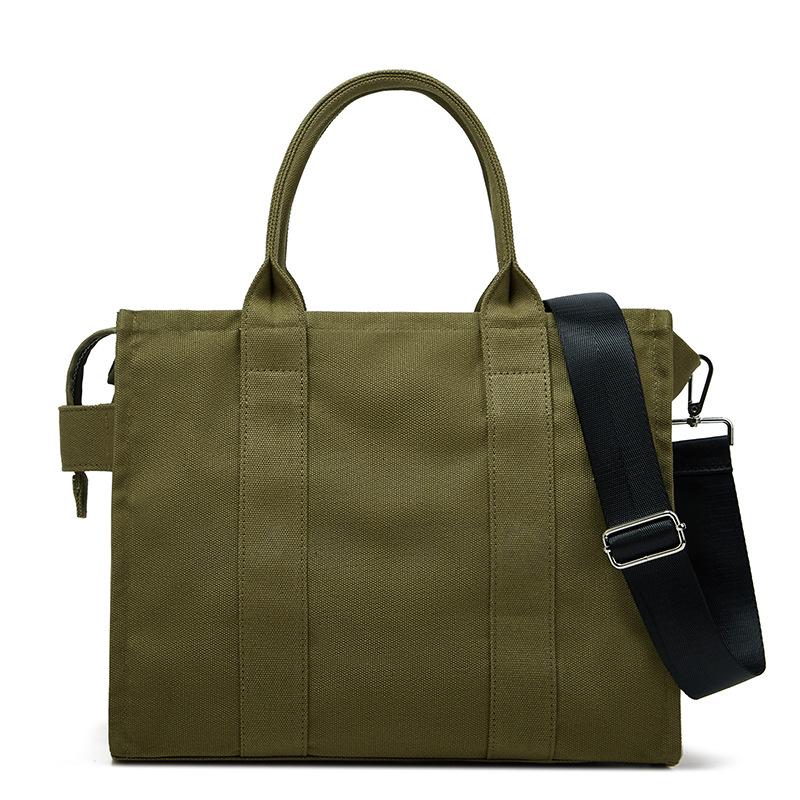 Women's Handbag Niche Design Commuter Crossbody Bag Trendy Letter Canvas Casual Shoulder Bag Women's Bag