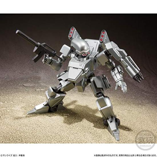 Super Mini Plastic Blue Knight Belzerga Story Candy Trooper Votoms Blue Knight Belzerga Vol.3 (3 Pieces) Toy/Gum (Armored Story)