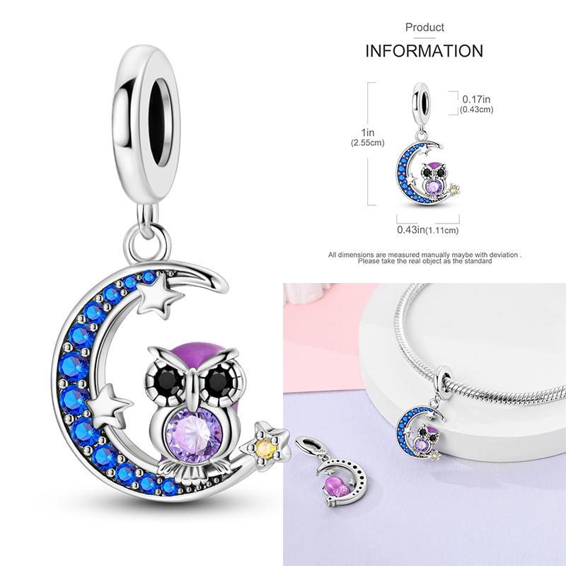 Copper Charms Clock Ocean Sea Turtle Mermaid Heart Shape Beads Fit Original Pan Pendant Bracelet Diy Woman Jewelry