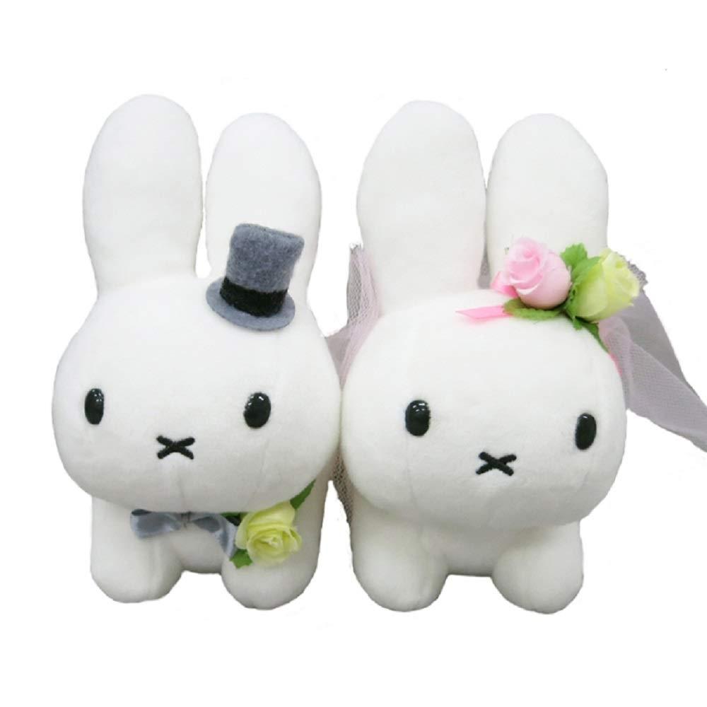 Sekiguchi Hochzeitspuppe Hase ca. Höhe 15 x Breite 18 x Tiefe 15cm Bruna
