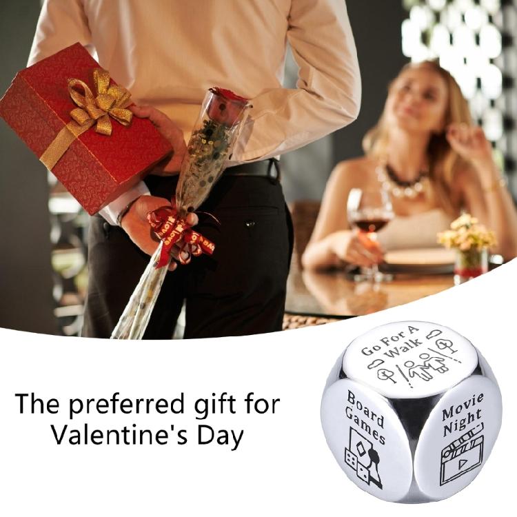 Couple Date Night Game Ideas Decision Dices Anniversary Date Night Dices Gift for Men Women Wedding Metal Dating Dices