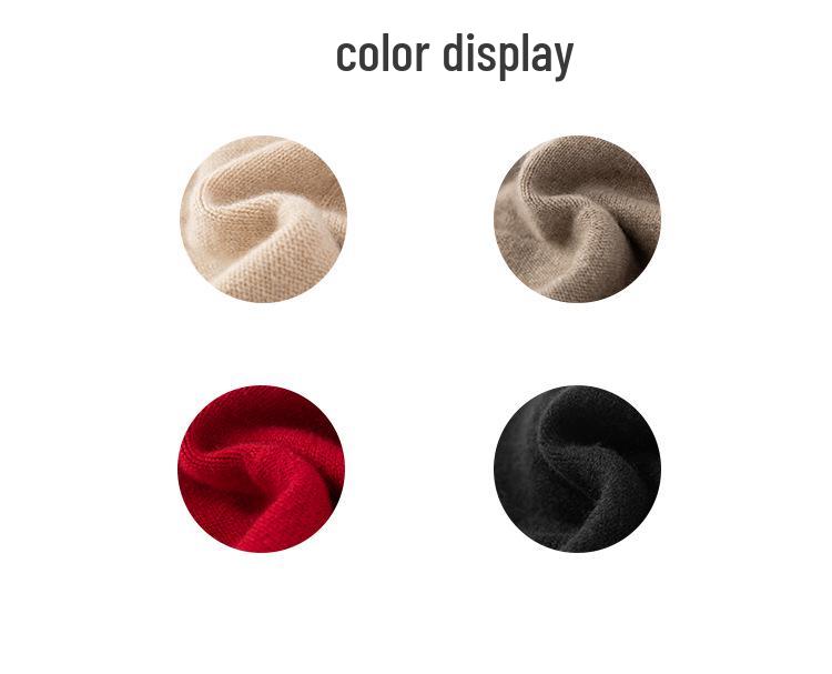 Unisex 100% Pure Cashmere Wool Knit Hat for Outdoor Warmth (Autumn/Winter Collection)