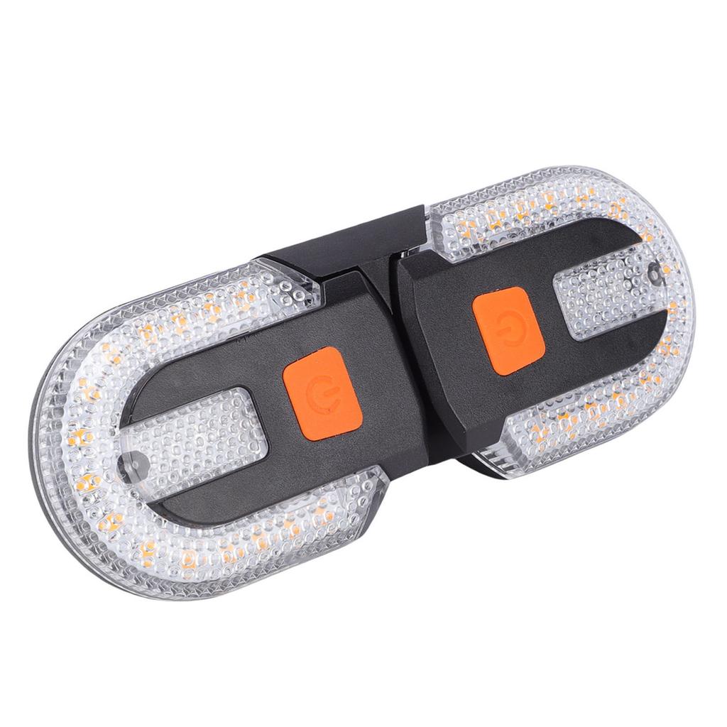Bike Turn Signals USB Rechargeable IPX4 Water Proof LED Bike Split Back Turn Signals with Wireless Remote Control for Cycling Gear