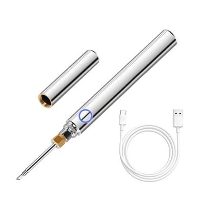 Rechargeable Wireless Soldering Iron with Adjustable Temperature (420°C) for Electronics, DIY, Circuit Boards, Automotive, and More. Includes Japanese