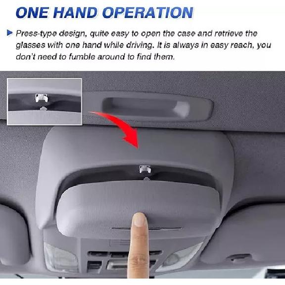 For -2024 Toyota Corolla Cross Glasses Case Sunglasses Holder Storage Box
