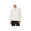 Li-Ning Wade Series Logo Print Long Sleeve Pullover Sweatshirt Men Tops White AWDSC41-8