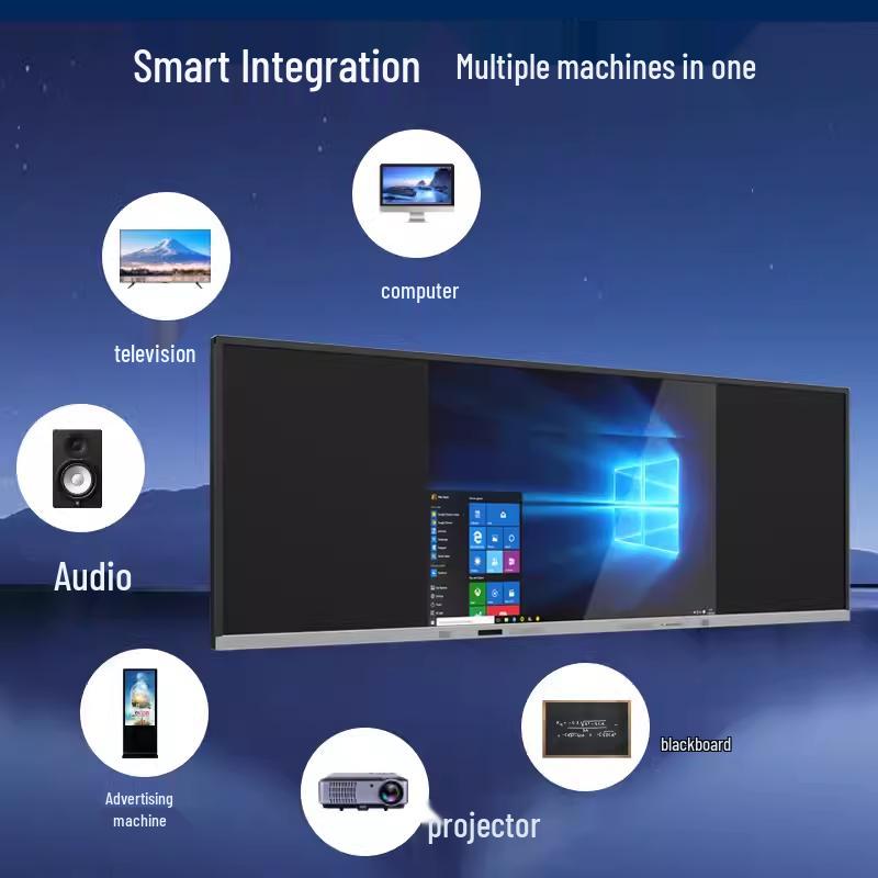 Qinguan 85-inch Interactive Smart Teaching Blackboard (CN Version)