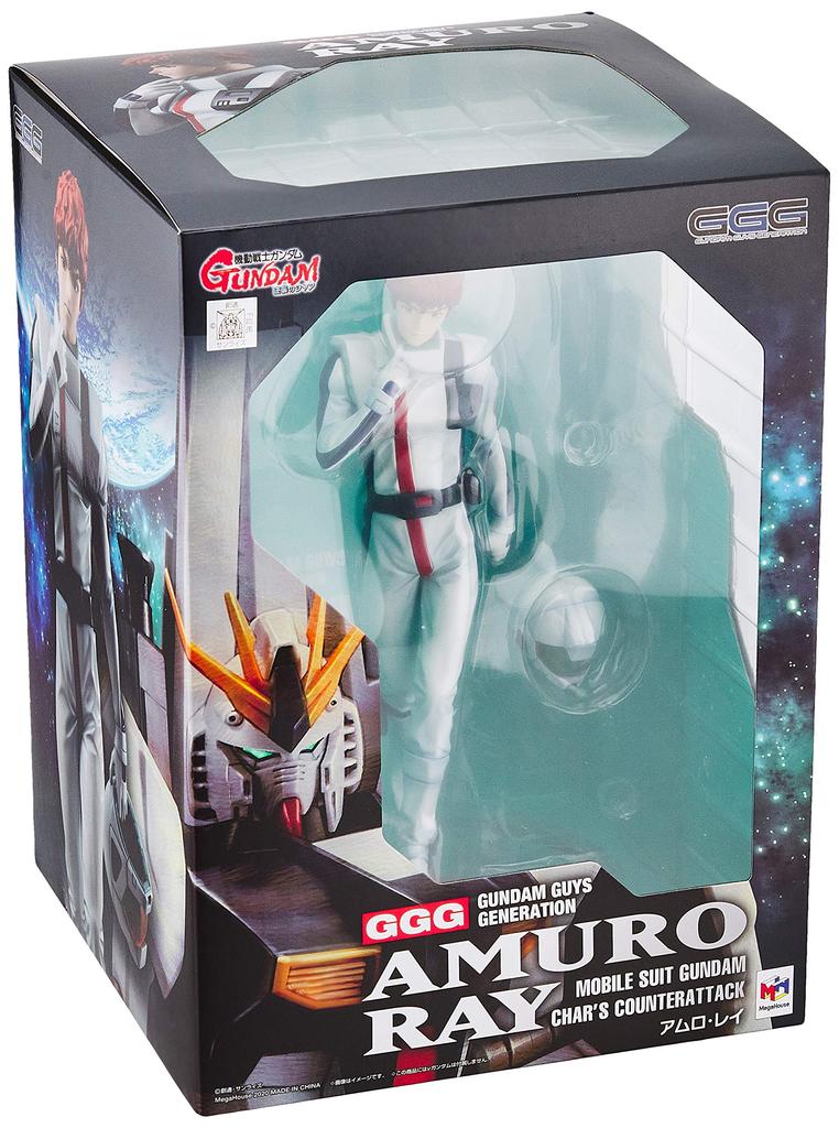 GGG Mobile Suit Gundam Counterattack Amuro Ray 210mm PVC Painted Finished Figure Char's Approx.