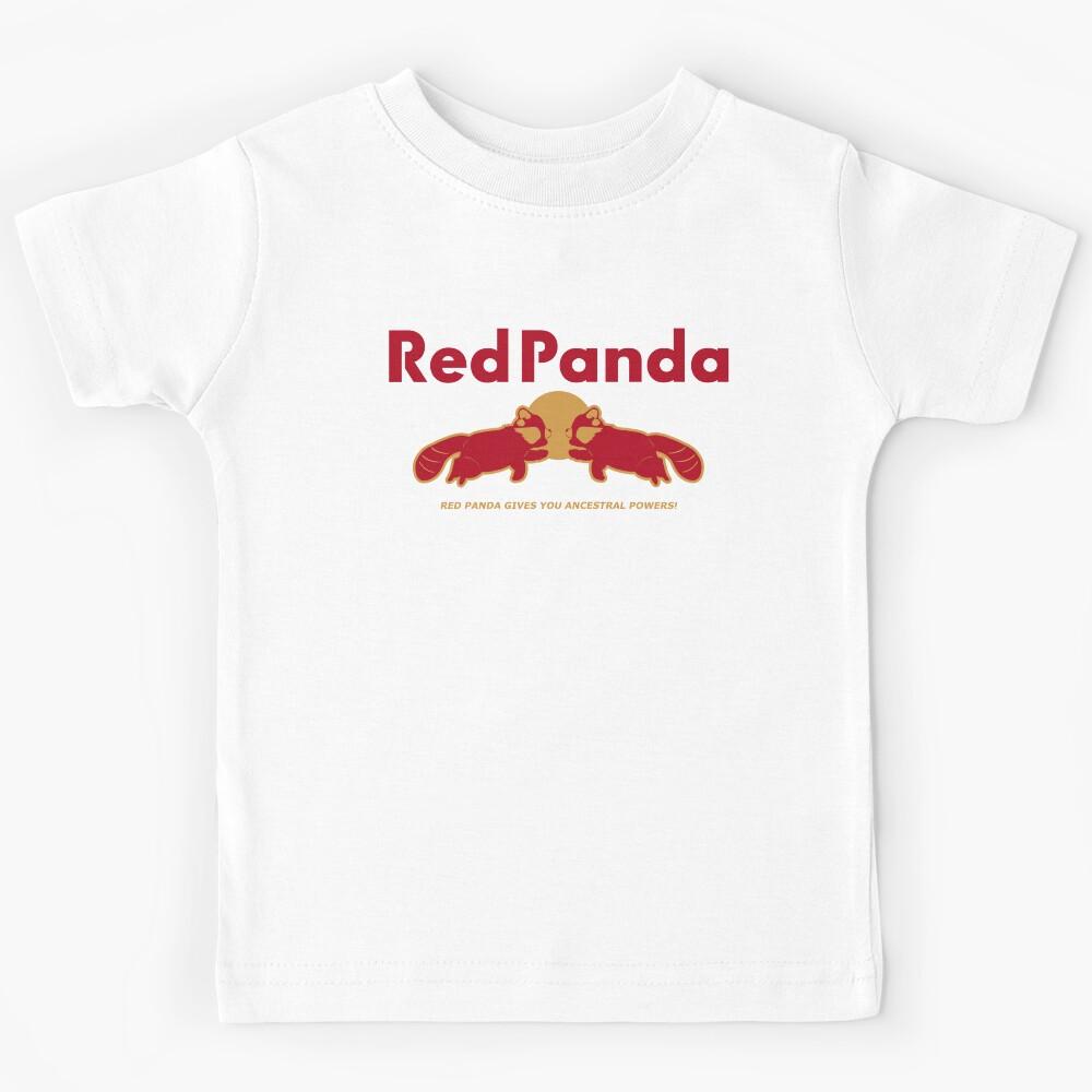Red Panda Ancestral Drink Kids T-Shirt 140