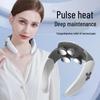 Portable Pulse Neck Massager with Heat Therapy CN Plug (adapter Included)