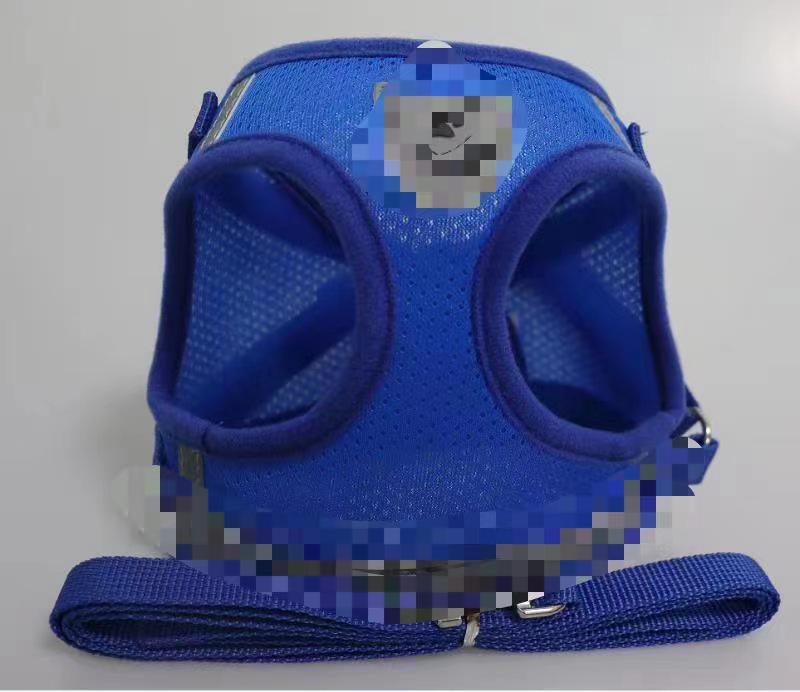 Reflective Plaid Pet Harness and Leash Set - Anti-Pulling and Breathable for Cats and Dogs