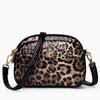 Nová leopardí tisk PU kůže Dámská kabelka Módní Dámské Crossbody Messenger Tašky Vysoce kvalitní Dámská taška přes rameno pro volný čas