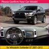 Dashmat Pad for Mitsubishi Outlander GT Peugeot 4007 Citroen C-Crosser 2007~2012 Mat Dashboard Cover Carpet Sunshade Accessories