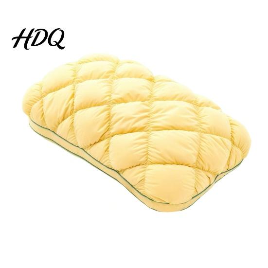 Soft Cushioned Sleeping Pillow Pineapple Bun Pillow Fluffy Quilted Bed Cooling Marshmallow-Soft
