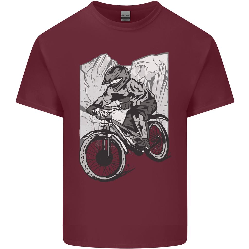 Downhill Mountain Biking DH Bike Cycling Unisexs Light Cotton TShirt