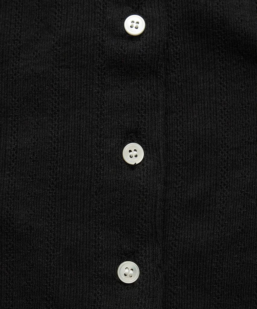 Deobanes Corin Button Sleeveless Top_Black
