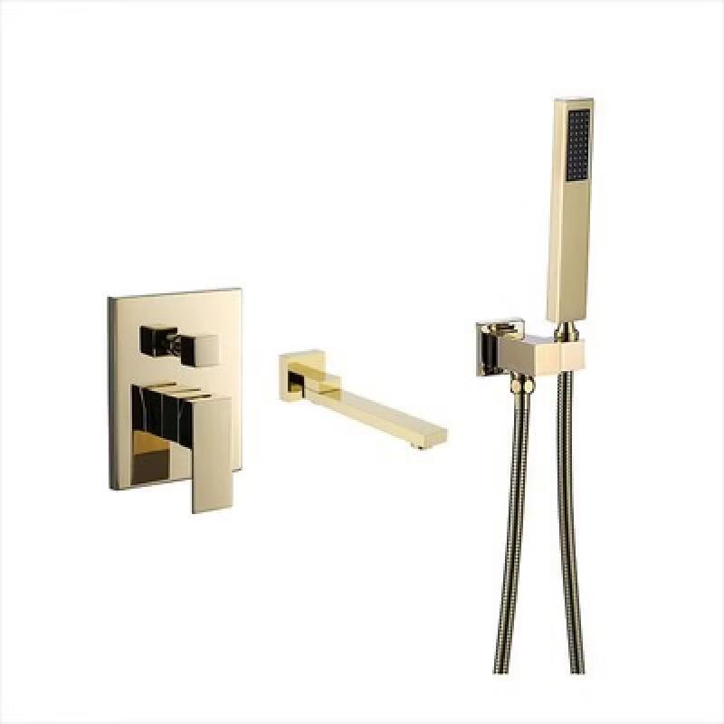TLXT Concealed Waterfall Bathtub Faucet