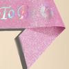 Baby Shower Sash Mommys to Be Sash Adjustable 3Color for Gender Reveal,Welcome Baby,Baby Sprinkle Ideals Mom and Dad Gift