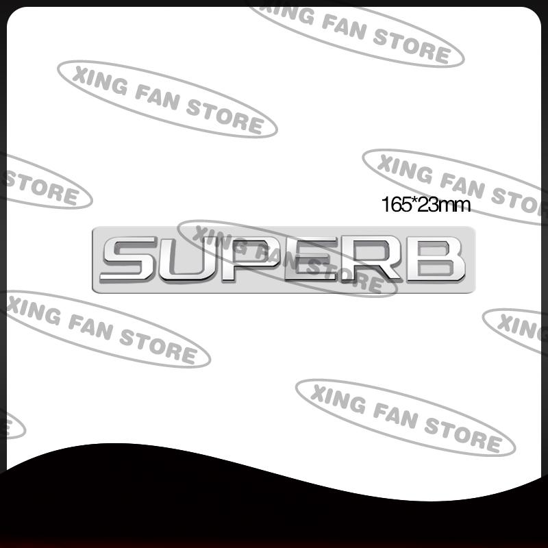 AFE2  Auto Styling For Skoda Octavia Superb Fabia Kodiaq Rapid 4x4 Car Rear Trunk Badge Decal Body Sticker Accessories