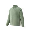 Men's ANTA Life Collection Fleece Tops Unisex Turquoise Green-4 Stand Collar Moderate