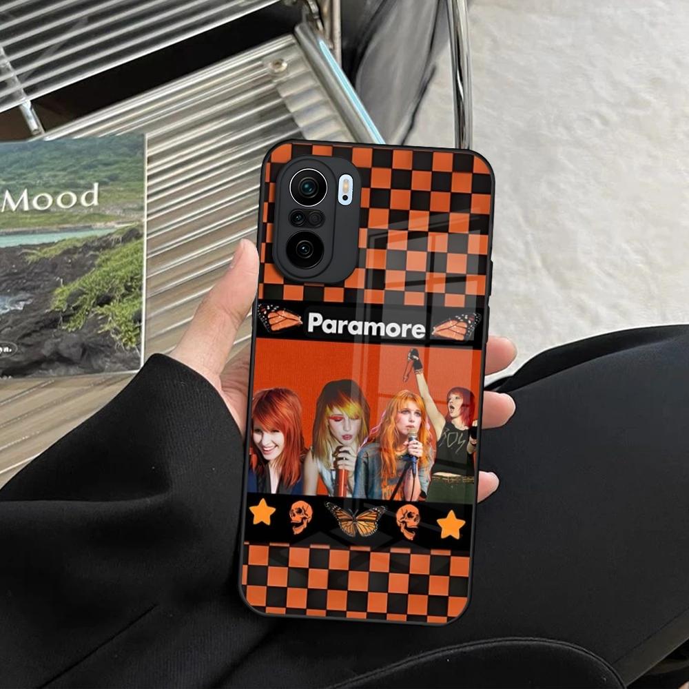 COOL Paramore Orange Phone Case for Xiaomi Redmi Note 14 13 12 11 Ultra Pro Lite 5G toughened glass Cover