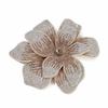 Three-dimensional Rhinestone Flower Patches Sparkling DIY Craft Sewing Supplies Sew-On Applique Embellishment
