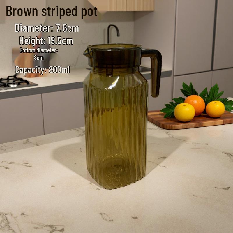 Acrylic Heat-Resistant Clear Water Pitcher for Juice or Cold Beverages