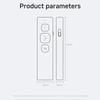 Bluetooth 5.4 BT Page Turner Sliding Short Video PPT Page Turning E-book Reader for Android/iOS/Windows
