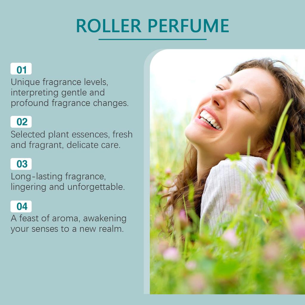 Roller Perfume Lasting Fresh Floral Mint Charm Perfume 10ml