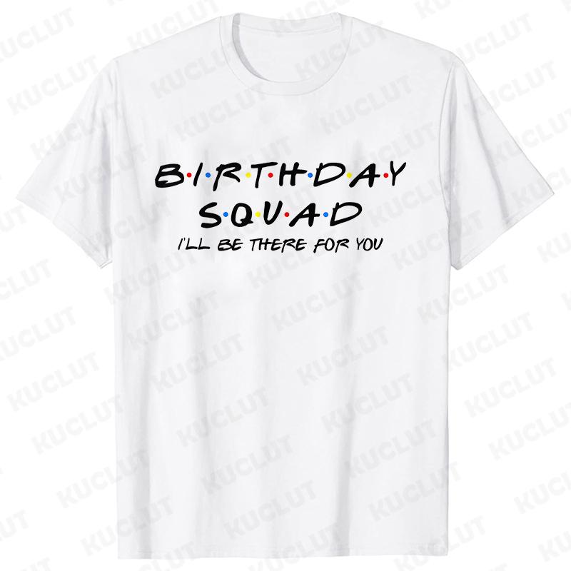The One Where I Turn Forty T-Shirt for Women 40th Birthday Party Tees Friends Drinking Squad Shirt Fashion Graphic Female Tops