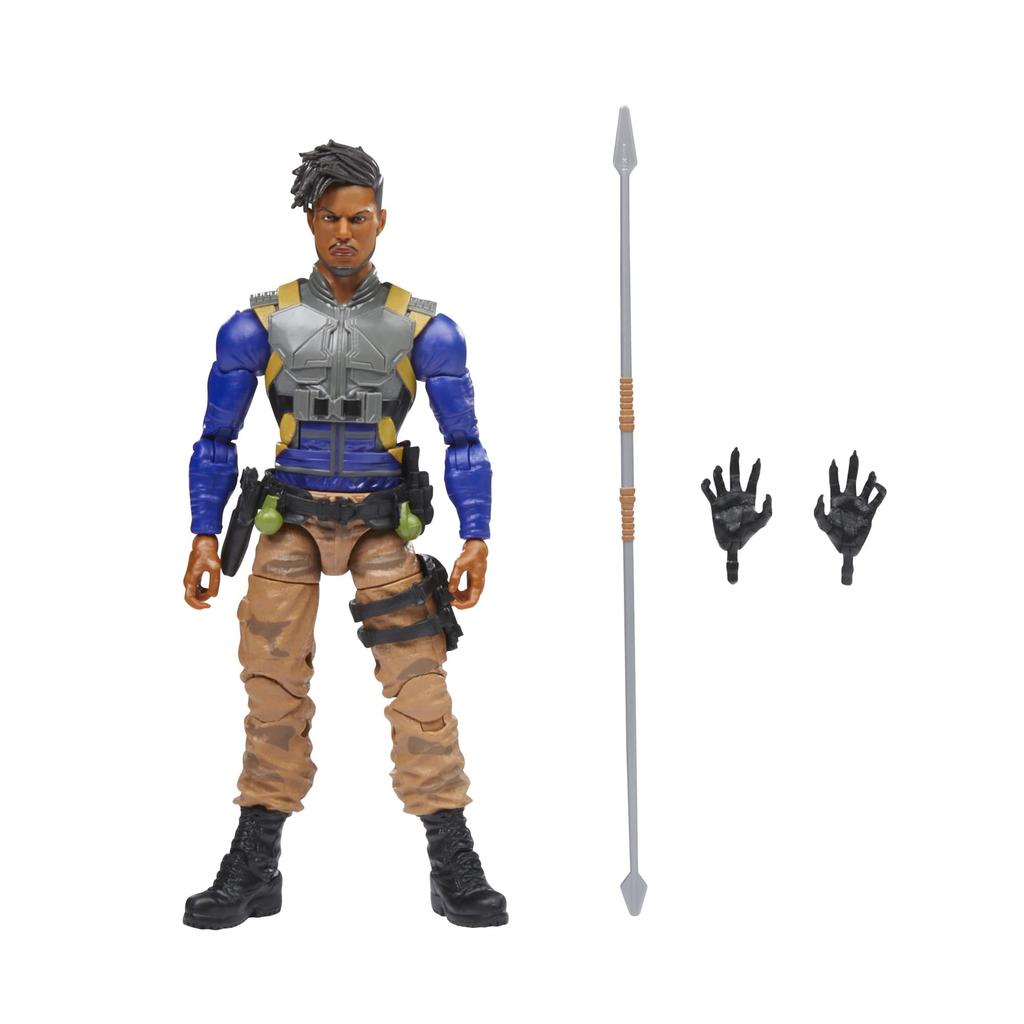 Hasbro Marvel Legends Seria Erik Co Akcja Wiek 4 i Autentyczny Killmonger, Jeśli...? 6 cali (15 cm) Rysunek, W górę, F7130,