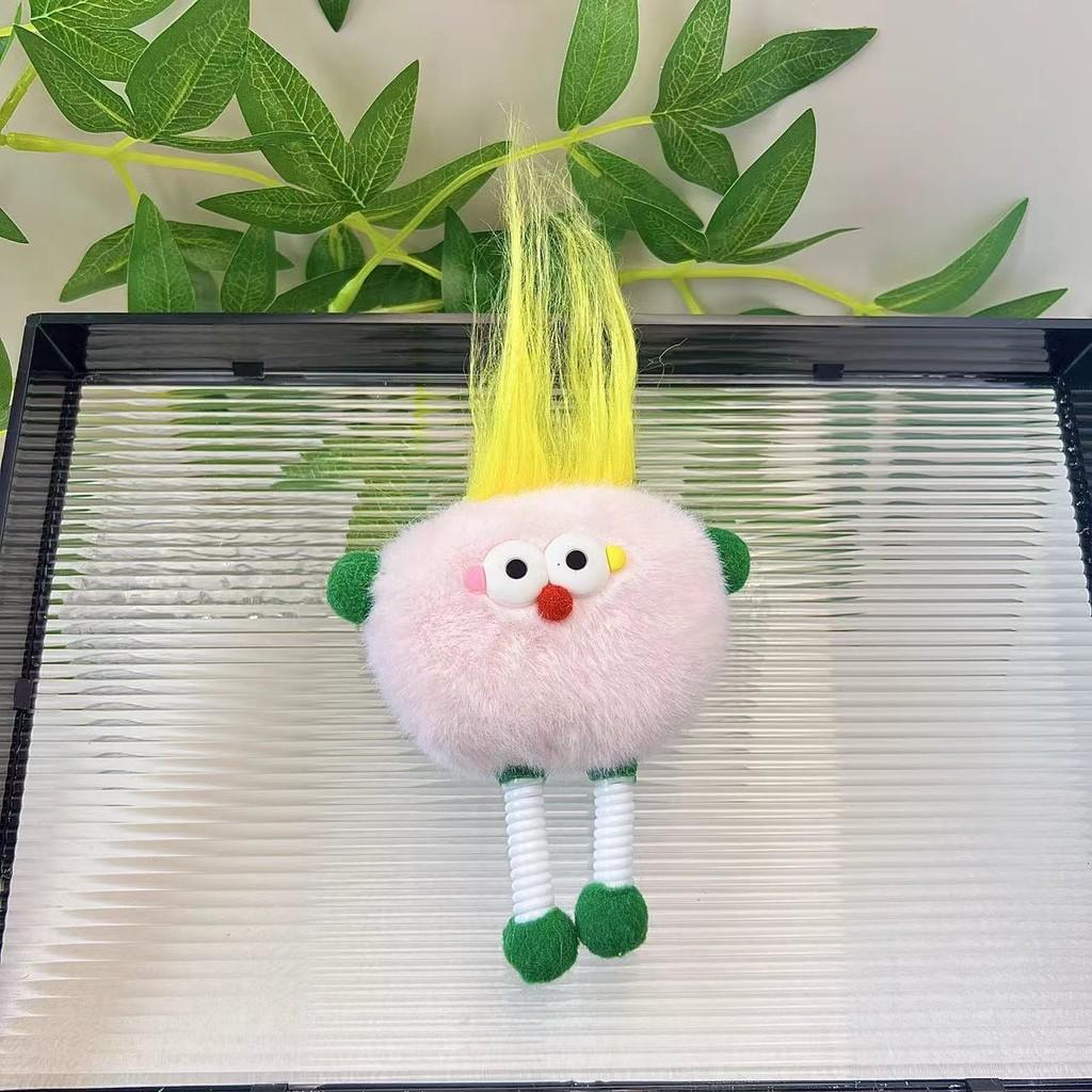 Doll Plush Colorful Keychain With Adorable Features Perfect For Collectors And Gifts