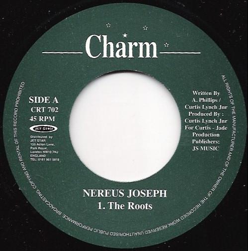 

7inch Record NERIOUS JOSEPH - The Roots NONE Charm UK Reggae, Ska & Dub Used