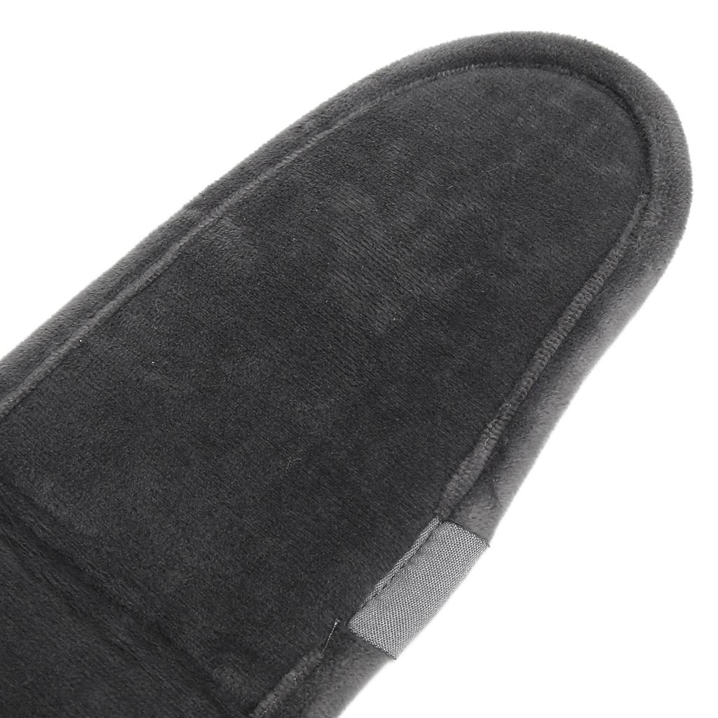 Uterus Warming Waist Belt Dark Gray Adjustable Thick Soft Plush Waist Cover for Hot Water Bottle