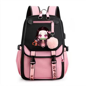 Backpack, Various Styles, Cartoon Heat Transfer, Digital Printing, Backpack, Large-Capacity Student Schoolbag