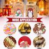 24PCS Eco-Friendly Christmas Candy Packaging Box Brown Kraft Paper Christmas Party Favor Bag 9.4X6X14cm